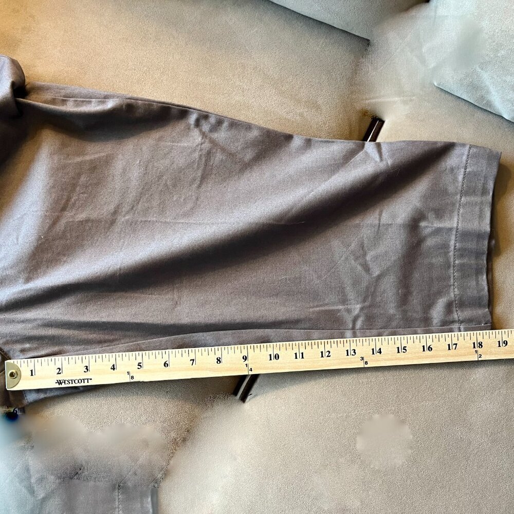 St. John's Bay Secretly Slender Mid Rise Capri Pants Cafe Brown NWT sz14 - Picture 8 of 9